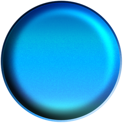 3D  Blue Circle